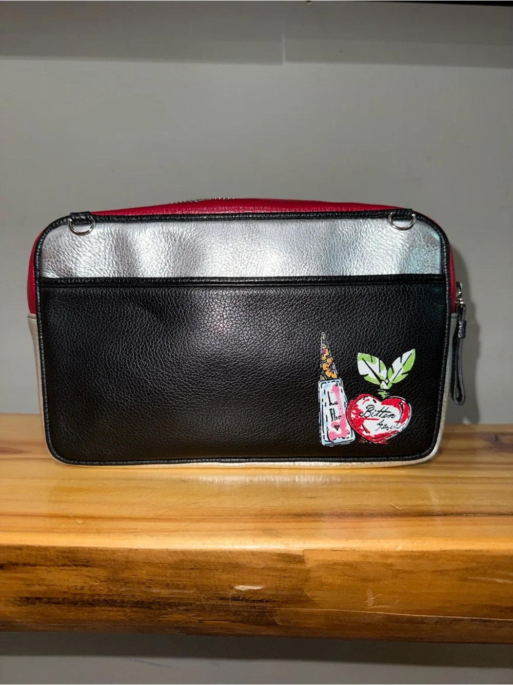 NWOT Brighton Fashionista MUSE Cosmetic Case Crossbody Bag Pouch